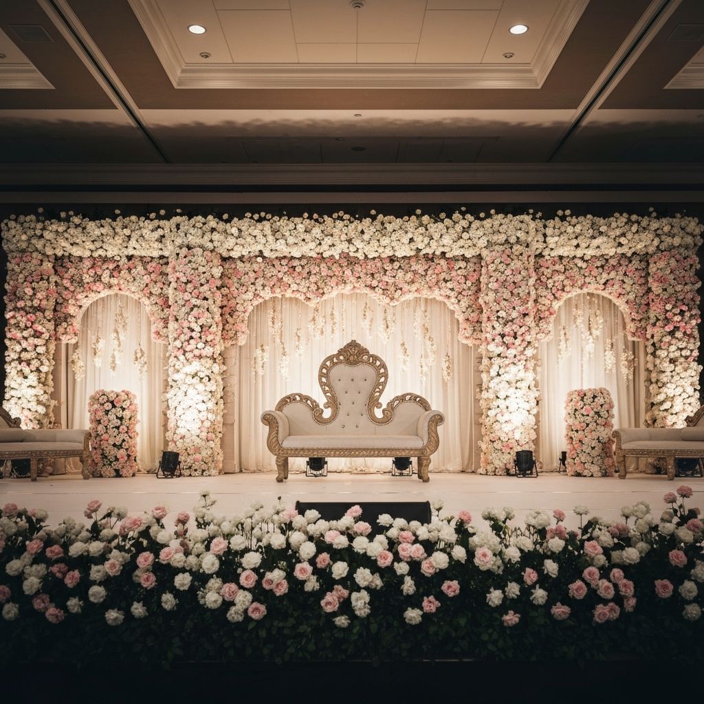 Bridal Throne Stage