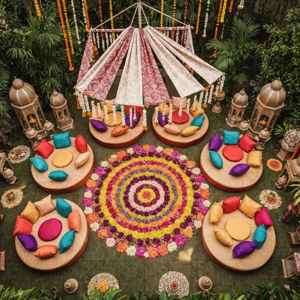 Mehendi – Overhead View